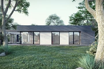  Projekt domu Ronin 1 black-white (SLT1017) - projekt domu parterowego - Zdjęcie 3