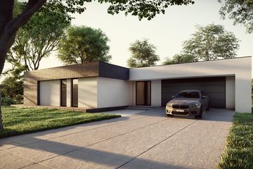  Projekt domu Ronin 1 black-white (SLT1017) - projekt domu parterowego - Zdjęcie 6