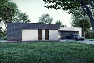  Projekt domu Ronin 1 black-white (SLT1017) - projekt domu parterowego - Zdjęcie 9