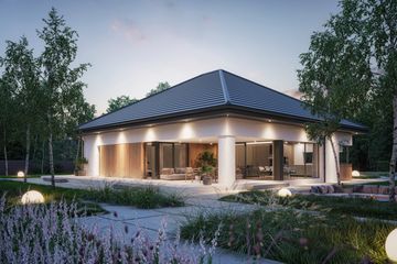  Projekt domu NewHouse 770 w1 (KRZ1149) - projekt domu parterowego - Zdjęcie 1