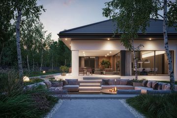  Projekt domu NewHouse 770 w1 (KRZ1149) - projekt domu parterowego - Zdjęcie 3