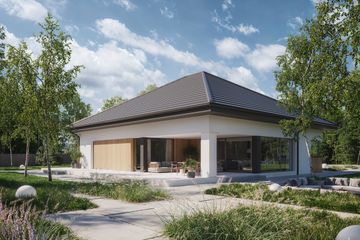  Projekt domu NewHouse 770 w1 (KRZ1149) - projekt domu parterowego - Zdjęcie 16