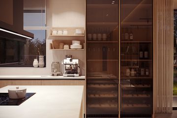 Projekt domu NewHouse 770 w1 - parterowy dom o powierzchni 166,17 m², dach kopertowy - ujęcie 41