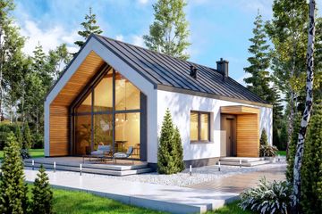  Projekt domu Armonia mini (WOF1272) - projekt domu parterowego - Zdjęcie 1