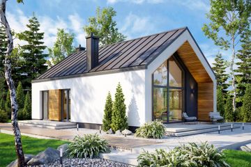  Projekt domu Armonia mini (WOF1272) - projekt domu parterowego - Zdjęcie 3