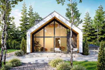  Projekt domu Armonia mini (WOF1272) - projekt domu parterowego - Zdjęcie 4