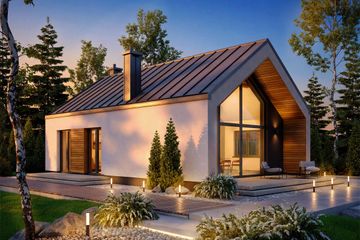  Projekt domu Armonia mini (WOF1272) - projekt domu parterowego - Zdjęcie 7