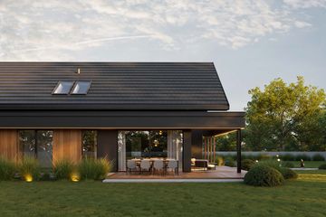  Projekt domu HomeKoncept 166 G2 (KRX1300) - projekt domu parterowego z poddaszem - Zdjęcie 9