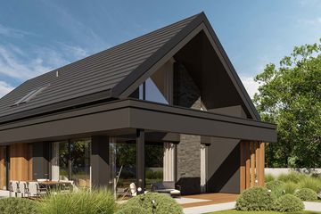 Projekt domu HomeKoncept 166 G2 - parterowy z poddaszem dom o powierzchni 116,27 m², dach dwuspadowy - ujęcie 11