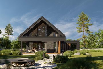 Projekt domu HomeKoncept 166 G2 - parterowy z poddaszem dom o powierzchni 116,27 m², dach dwuspadowy - ujęcie 14