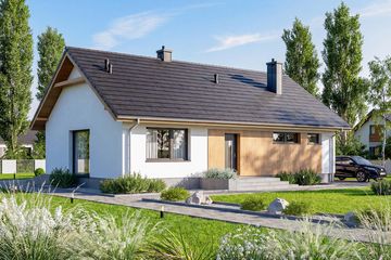  Projekt domu Mirabelka 5 (WOF1274) - projekt domu parterowego - Zdjęcie 1