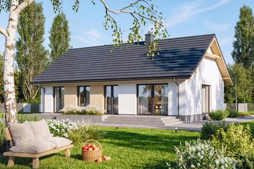  Projekt domu Mirabelka 5 (WOF1274) - projekt domu parterowego - Zdjęcie 3