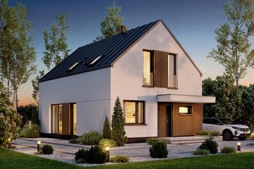  Projekt domu Vincent 4 mini (WOF1275) - projekt domu parterowego z poddaszem - Zdjęcie 5