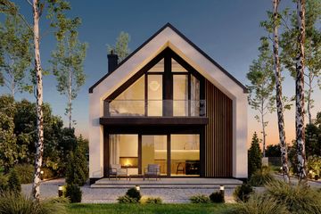  Projekt domu Vincent 4 mini (WOF1275) - projekt domu parterowego z poddaszem - Zdjęcie 8