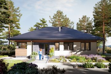  Projekt domu Lena Nano (1961) (KRD3091) - projekt domu parterowego - Zdjęcie 2