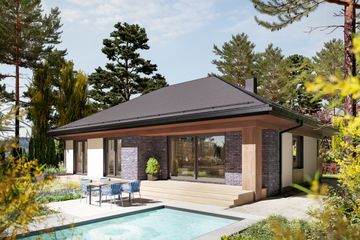  Projekt domu Lena Nano (1961) (KRD3091) - projekt domu parterowego - Zdjęcie 6