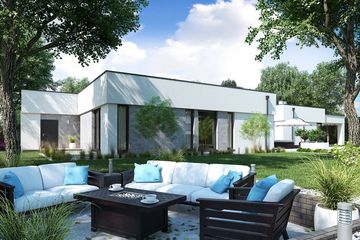  Projekt domu Ka150 M (PKT1355) - projekt domu parterowego - Zdjęcie 3