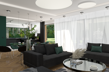  Projekt domu Ka150 M (PKT1355) - projekt domu parterowego - Zdjęcie 9