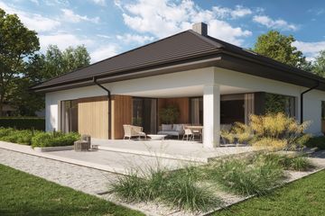  Projekt domu NewHouse 771 w1 (KRZ1150) - projekt domu parterowego - Zdjęcie 10