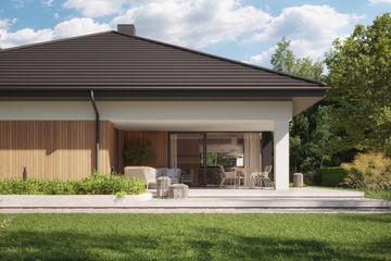  Projekt domu NewHouse 771 w1 (KRZ1150) - projekt domu parterowego - Zdjęcie 12