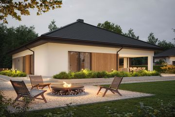  Projekt domu NewHouse 771 w1 (KRZ1150) - projekt domu parterowego - Zdjęcie 13