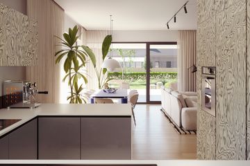 Projekt domu NewHouse 771 w1 - parterowy dom o powierzchni 133,61 m², dach kopertowy - ujęcie 38