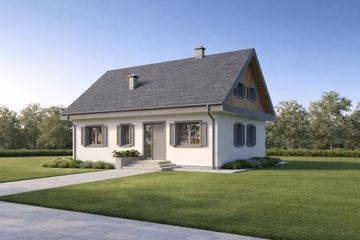  Projekt domu TK9c (WBE1015) - projekt domu parterowego - Zdjęcie 12