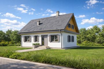  Projekt domu TK9c (WBE1015) - projekt domu parterowego - Zdjęcie 4