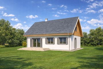  Projekt domu TK9c (WBE1015) - projekt domu parterowego - Zdjęcie 7