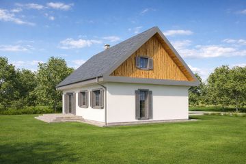  Projekt domu TK9c (WBE1015) - projekt domu parterowego - Zdjęcie 8