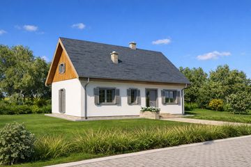  Projekt domu TK9c (WBE1015) - projekt domu parterowego - Zdjęcie 9