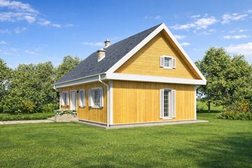  Projekt domu TK109c (WBE1014) - projekt domu parterowego - Zdjęcie 4