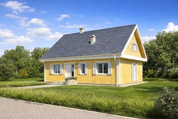  Projekt domu TK109c (WBE1014) - projekt domu parterowego - Zdjęcie 5