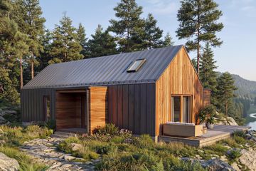  Projekt domu Zorza (GDE1106) - projekt domu parterowego - Zdjęcie 1