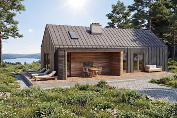  Projekt domu Zorza (GDE1106) - projekt domu parterowego - Zdjęcie 2