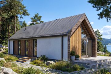  Projekt domu Jupiter - murowany (GDE1109) - projekt domu parterowego - Zdjęcie 1