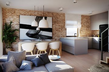  Projekt domu A01 (BSI1000) - projekt domu z pełnym piętrem - Zdjęcie 4