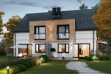  Projekt domu A02 (BSI1001) - projekt domu parterowego z poddaszem - Zdjęcie 3