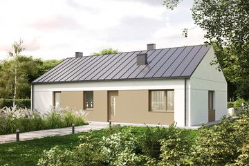  Projekt domu Nasz parterowy 120 (GDF1009) - projekt domu parterowego - Zdjęcie 1