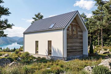  Projekt domu Kalina (GDE1113) - projekt domu parterowego z poddaszem - Zdjęcie 7