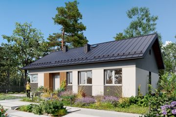  Projekt domu Lenart Nano (1962) (KRD3090) - projekt domu parterowego - Zdjęcie 3