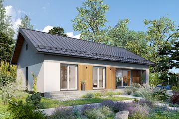  Projekt domu Lenart Nano (1962) (KRD3090) - projekt domu parterowego - Zdjęcie 4