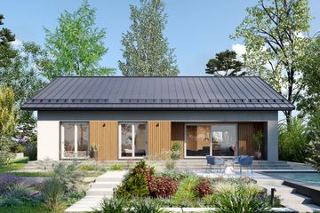  Projekt domu Lenart Nano (1962) (KRD3090) - projekt domu parterowego - Zdjęcie 5