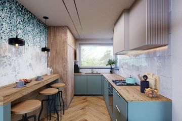 Projekt domu Lenart Nano (1962) - parterowy dom o powierzchni 106,80 m², dach dwuspadowy - ujęcie 8