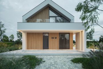  Projekt domu NewHouse 749 w1 (KRZ1151) - projekt domu parterowego z poddaszem - Zdjęcie 11