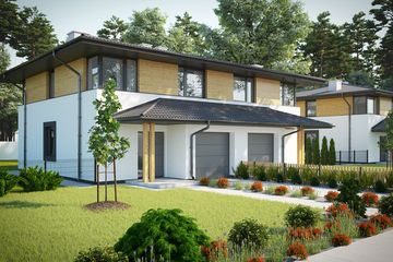  Projekt domu A04 (BSI1003) - projekt domu z pełnym piętrem - Zdjęcie 3