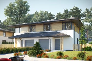  Projekt domu A04 (BSI1003) - projekt domu z pełnym piętrem - Zdjęcie 1