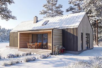  Projekt domu Zorza 2 (GDE1114) - projekt domu parterowego - Zdjęcie 5