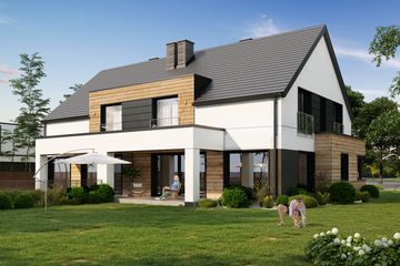  Projekt domu A05 (BSI1004) - projekt domu parterowego z poddaszem - Zdjęcie 3