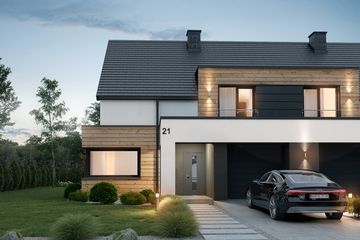  Projekt domu A05 (BSI1004) - projekt domu parterowego z poddaszem - Zdjęcie 1